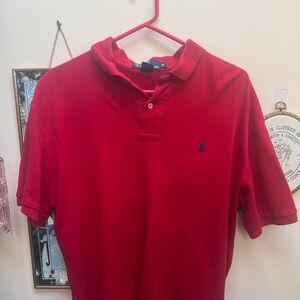 Polo by Ralph Lauren Polo-Style Red Men’s Short Sleeve Shirt